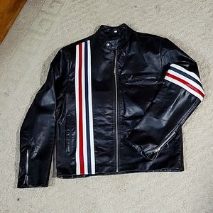 Kamboz leather bomber jacket. Size Men's Medium.